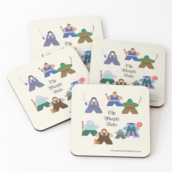 Item preview, The Meeple Nein circle designed and sold by GottaMeep.