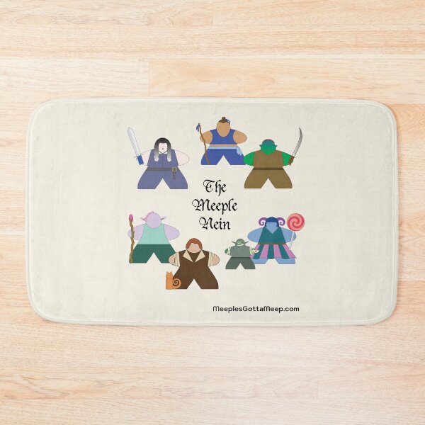 Item preview, The Meeple Nein circle designed and sold by GottaMeep.