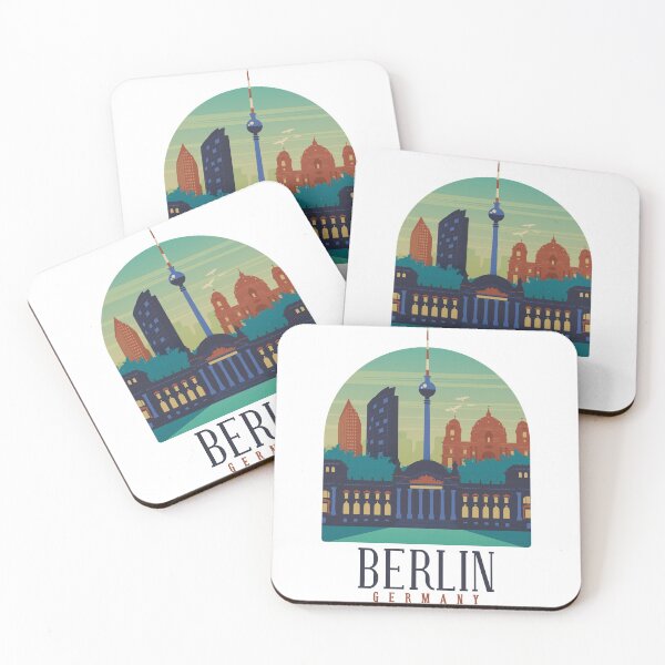 Item preview, Berlin Germany Skyline Shirt Design Gift present birthday christmas designed and sold by Timcito.
