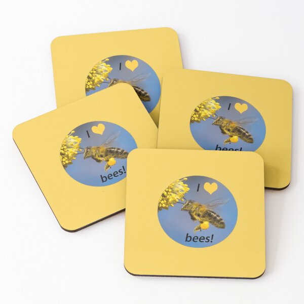 Item preview, Gift Idea Bee Animal Protection Photo I love bees designed and sold by Katja LebenFreude.