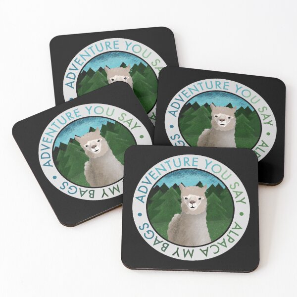 Item preview, Adventure you say? Alpaca my bags! designed and sold by Heather Boyd.