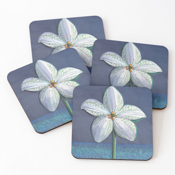 Item preview, Grass of Parnassus O designed and sold by Thecla Mary Correya.