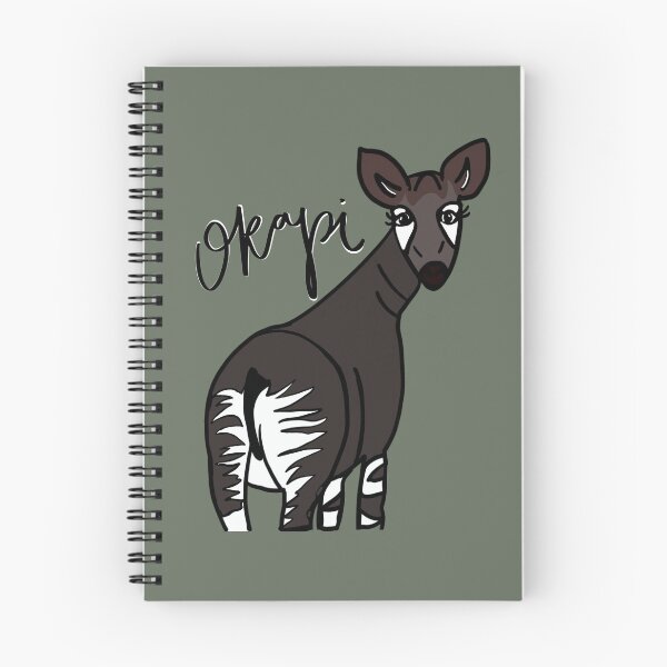 Item preview, Okapi with name designed and sold by bellamousse design co.