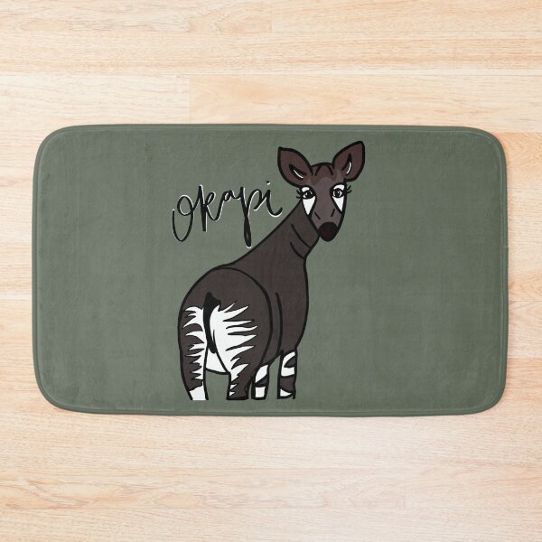 Item preview, Okapi with name designed and sold by bellamousse design co.