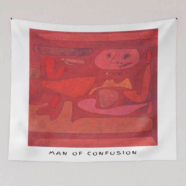 Item preview, Paul Klee Art t-shirt Man of Confusion 1939 designed and sold by AvantGardeArt52.
