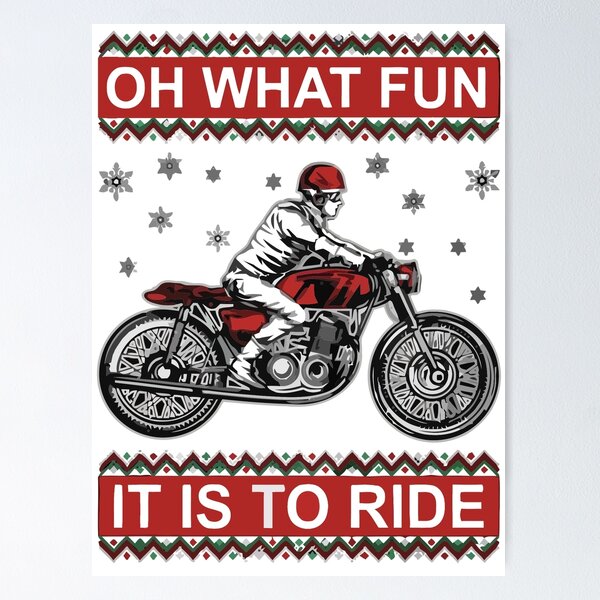Item preview, Oh What Fun It Is To Ride designed and sold by russell7lee.