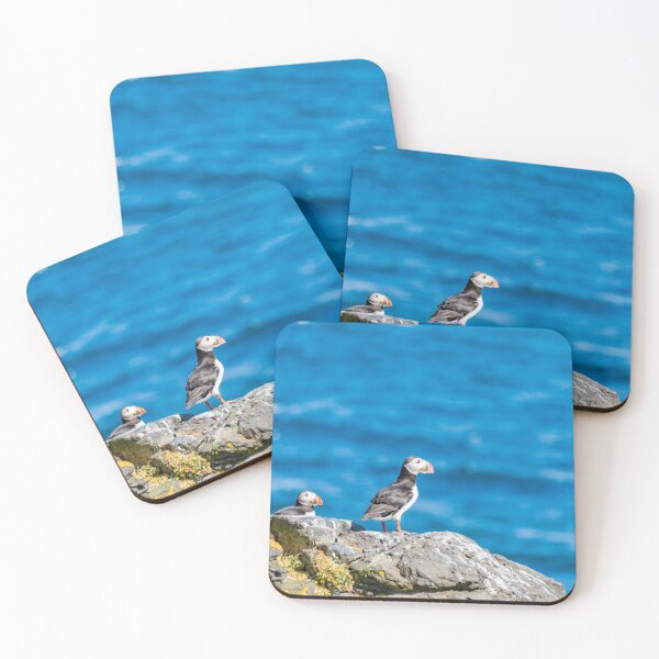 Item preview, Puffins nesting on Grímsey designed and sold by Mark Prior.