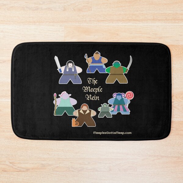 Item preview, The Meeple Nein circle, dark designed and sold by GottaMeep.