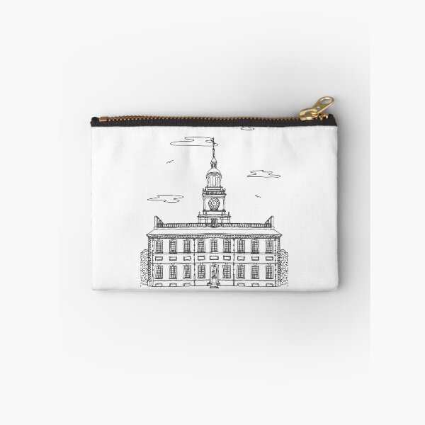 Item preview, Independence Hall, Philadelphia | Gray designed and sold by CreateWandrlust.
