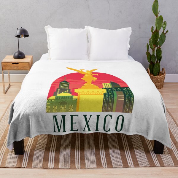 Artikelvorschau, MEXICO CITY SKYLINE T-SHIRT Skyline Shirt Geschenk entworfen und verkauft von Timcito.
