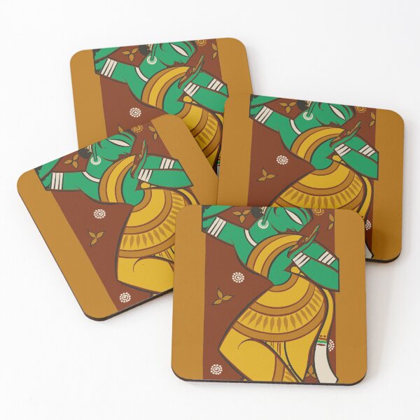 Item preview, Dancing Gopi by Jamini Roy designed and sold by elforzi.