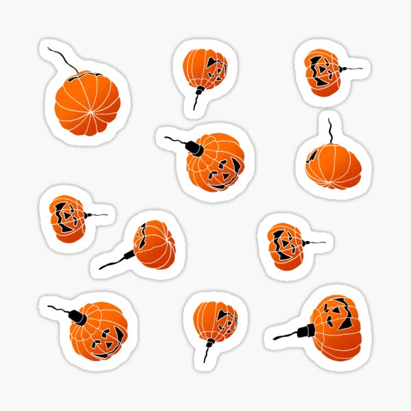 Item preview, Halloween Light Pumpkins designed and sold by zeljkica.