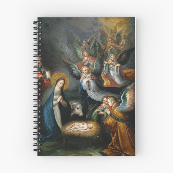 Item preview, Cornelis de Baellieur - Nacimiento de Cristo - Siglo XVII - Pintura designed and sold by CrankyOldDude.