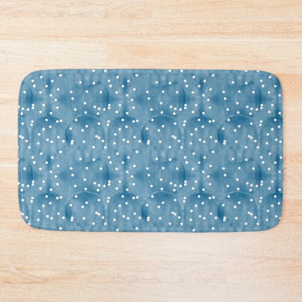 Item preview, Blue Watercolor White Dots  designed and sold by Houd-Ammari77.