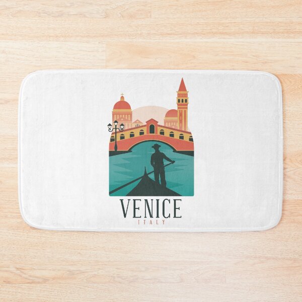 Item preview, VENICE ITALY  LANDMARKS  SKYLINE T-SHIRT Skyline Shirt Design Gift present birthday christmas designed and sold by Timcito.