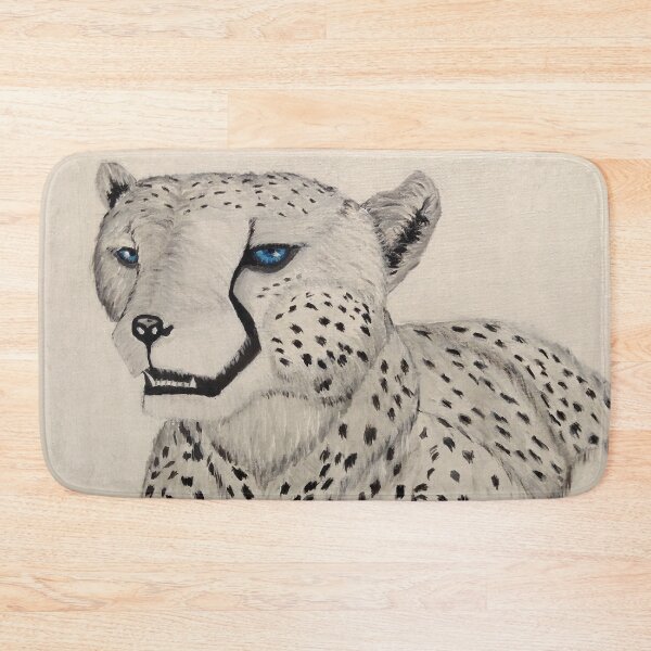 Item preview, Acrylic Painting of Wild white cheetah designed and sold by painttime.