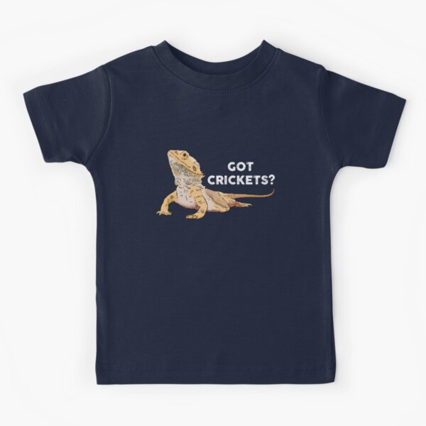 Funny Bearded Dragon, Got Crickets?, Bearded Dragon Lover Kids T-Shirt
