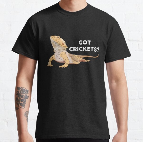 Funny Bearded Dragon, Got Crickets?, Bearded Dragon Lover Classic T-Shirt