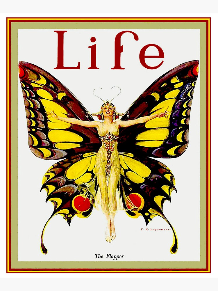 LIFE : Vintage 1922 Flapper Advertising Print by posterbobs