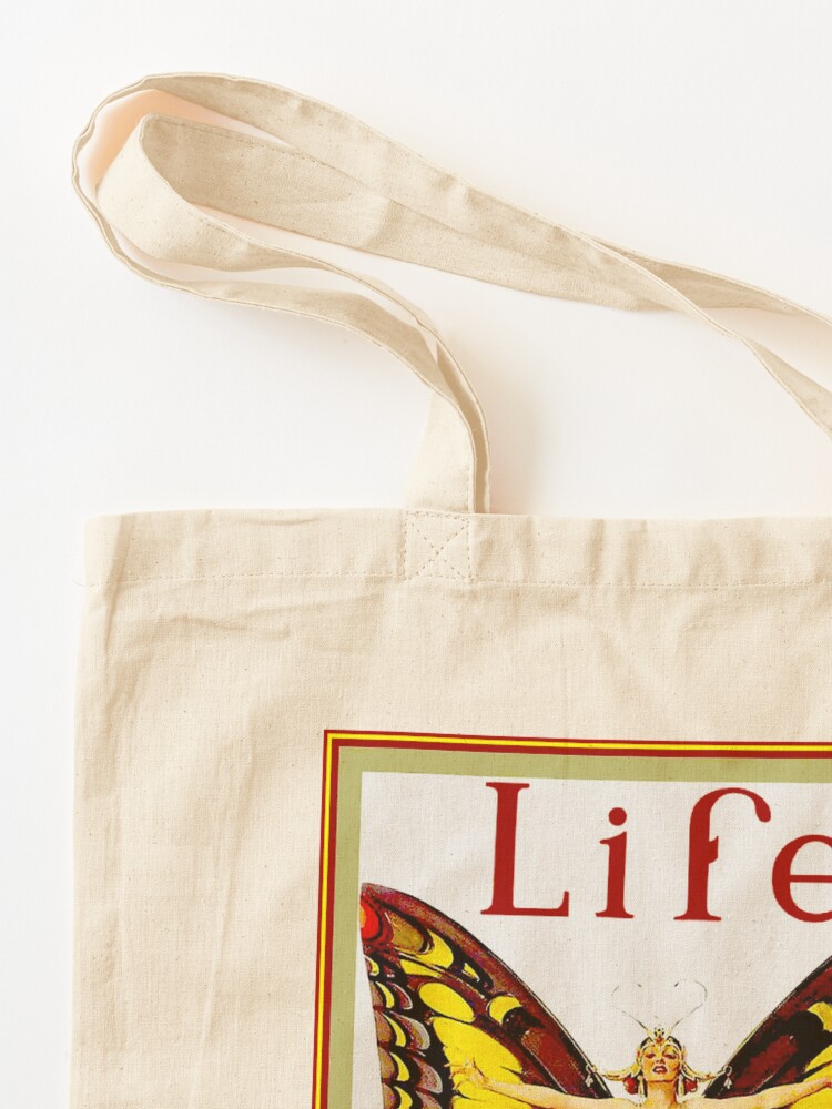 Alternate view of LIFE : Vintage 1922 Flapper Advertising Print Tote Bag