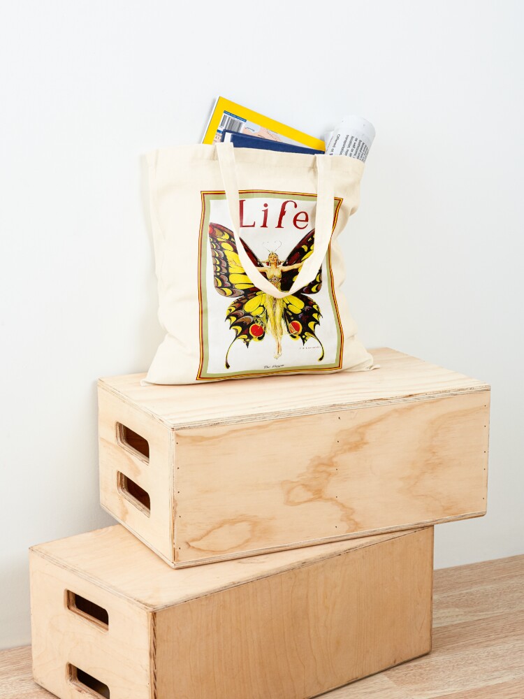 Alternate view of LIFE : Vintage 1922 Flapper Advertising Print Tote Bag
