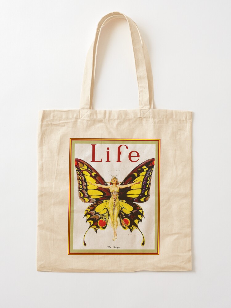 Alternate view of LIFE : Vintage 1922 Flapper Advertising Print Tote Bag