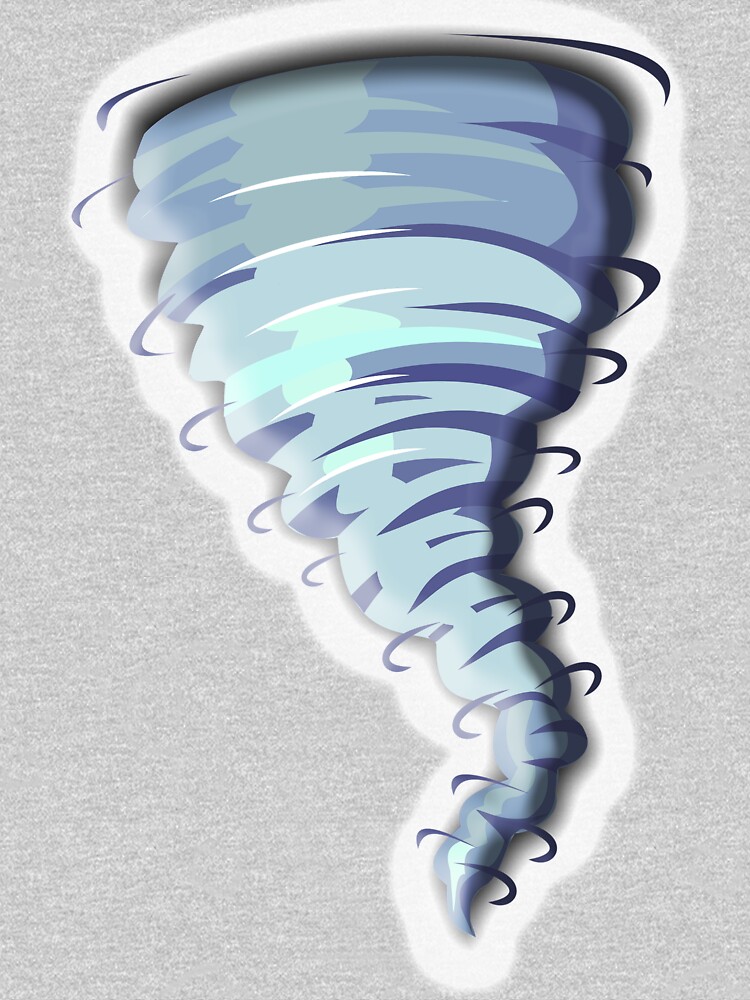 TORNADO. Cartoon, wind, storm. by TOMSREDBUBBLE