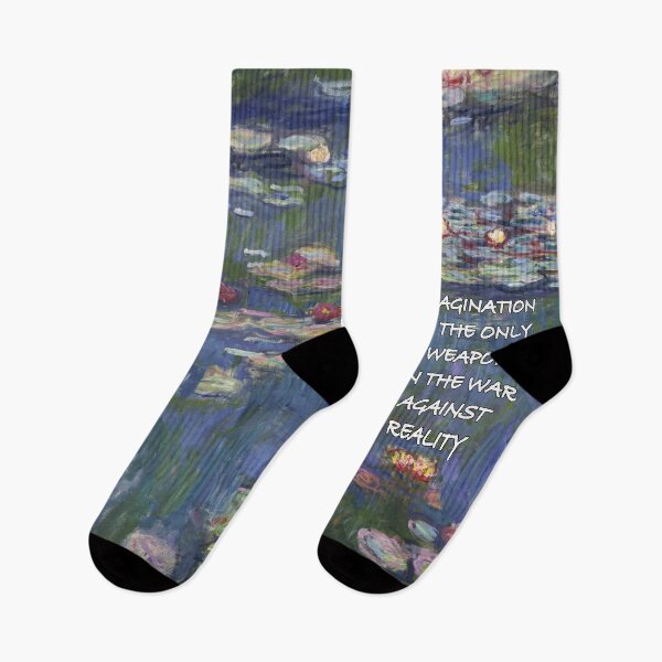 Item preview, Water Lilies Magic - Alice In Wonderland Quote designed and sold by maryedenoa.