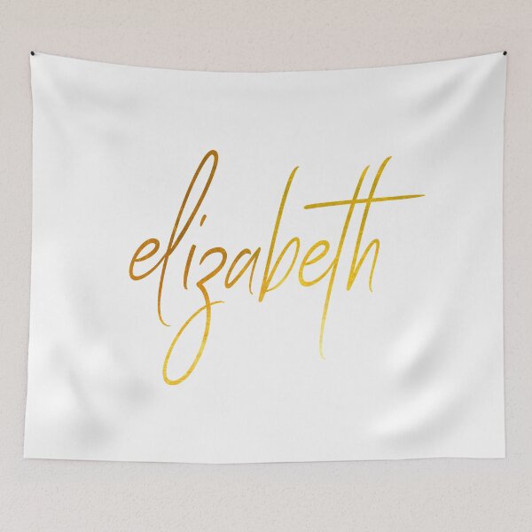 Item preview, Elizabeth, name lettering designed and sold by hollanov98.