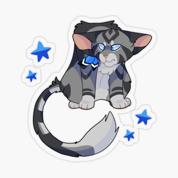 Warriors - Jayfeather Sticker for Sale by SighFur