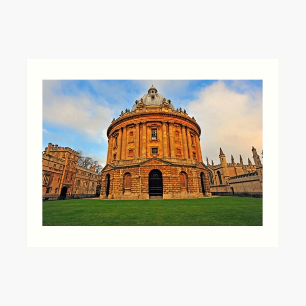 Oxford Bodleian Library Art Print