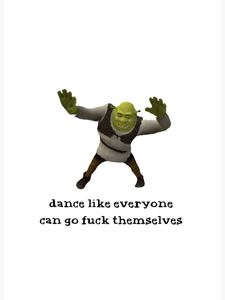 Shrek meme Classic | Art Board Print