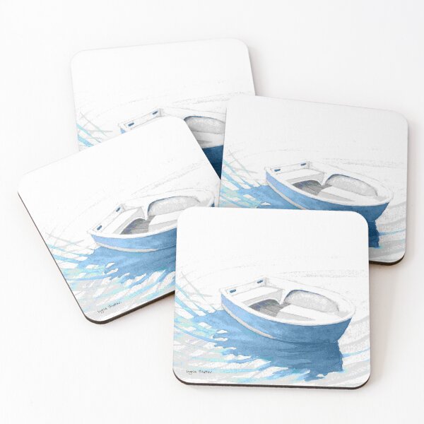 Item preview, Little blue boat designed and sold by ingridslatter.