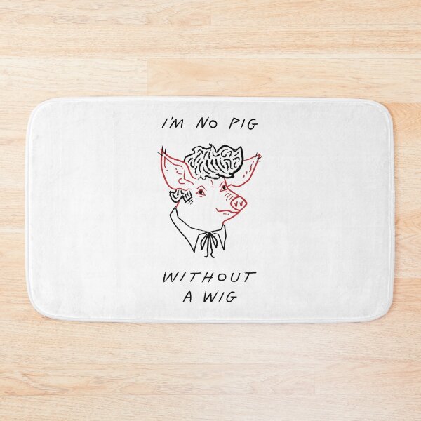 Item preview, I'm No Pig Without A Wig designed and sold by Oliver Lake.