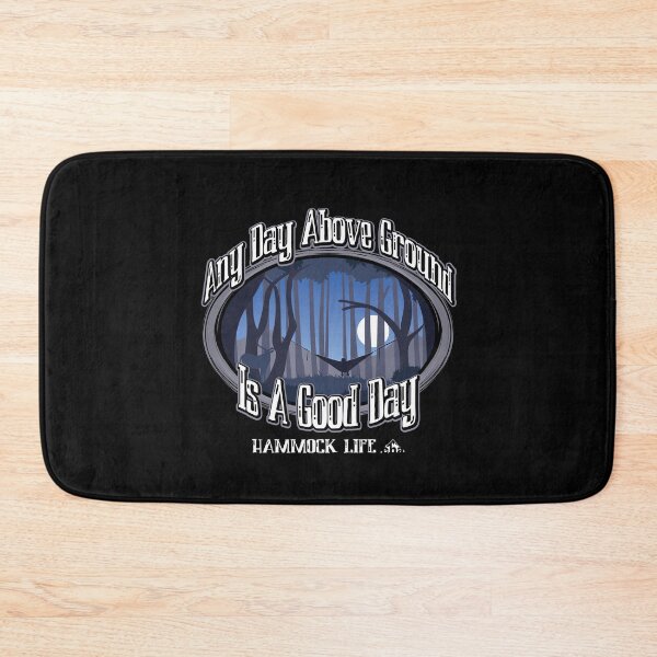 Item preview, Hammock Camping Any Day Above Ground Is A Good Day Camp Gift designed and sold by Elevated Hiker Apparel.
