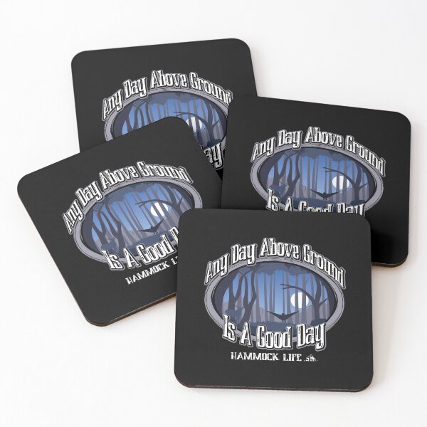 Item preview, Hammock Camping Any Day Above Ground Is A Good Day Camp Gift designed and sold by Elevated Hiker Apparel.