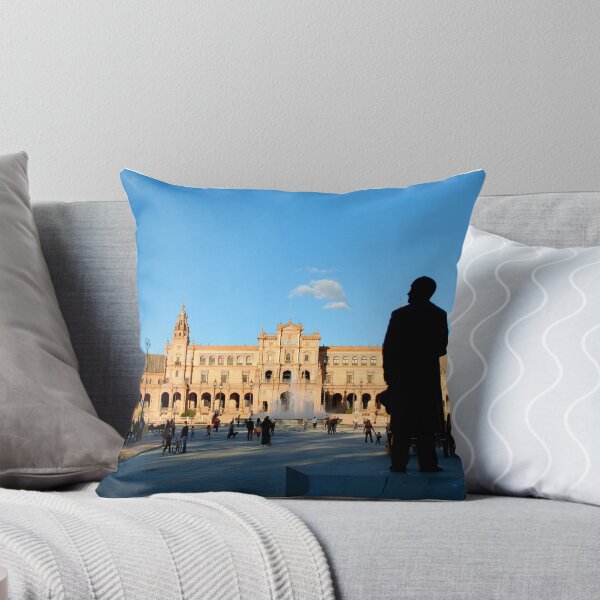 Item preview, Seville - Plaza de Espana designed and sold by AM FineArtPrints.