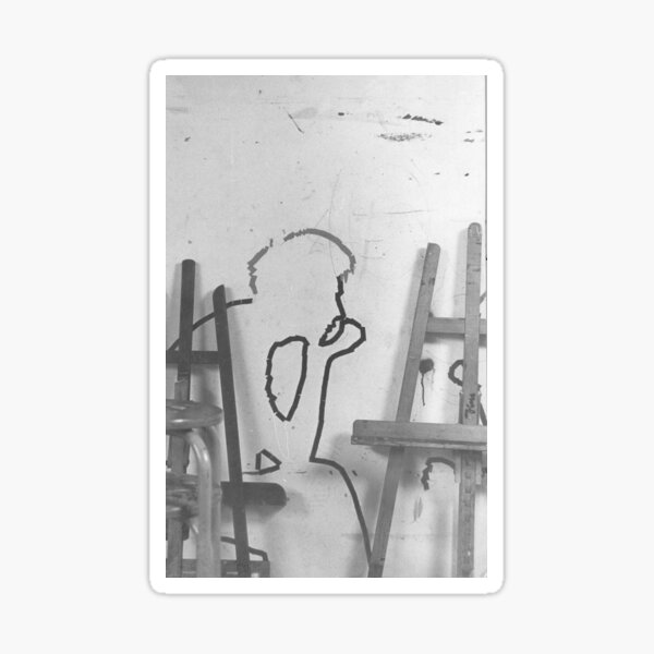 Le penseur Sticker