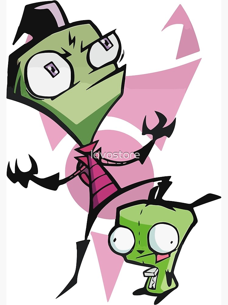 "Invader Zim Gir Irken Logo " Poster by lovostore | Redbubble