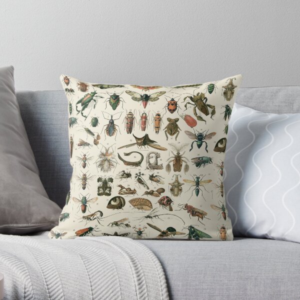 Insects 2 Throw Pillow