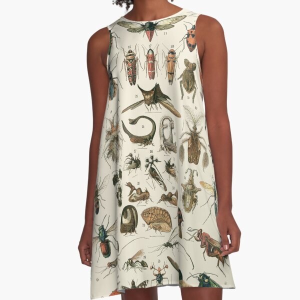 Insects 2 A-Line Dress