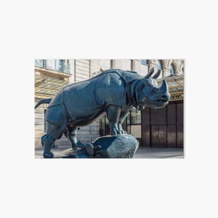 Item preview, Rhinoceros statue in front of museum d'Orsay in Paris designed and sold by Ulysse Pixel.