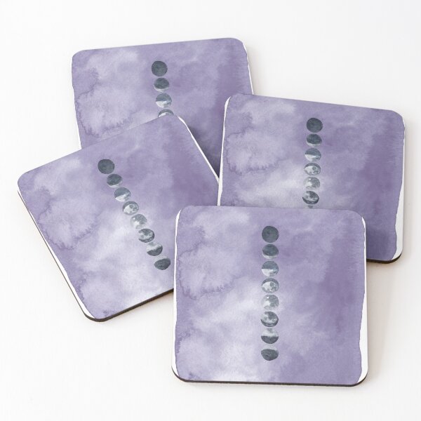 Item preview, WATERCOLOR MOON PHASES designed and sold by cdmarchant.