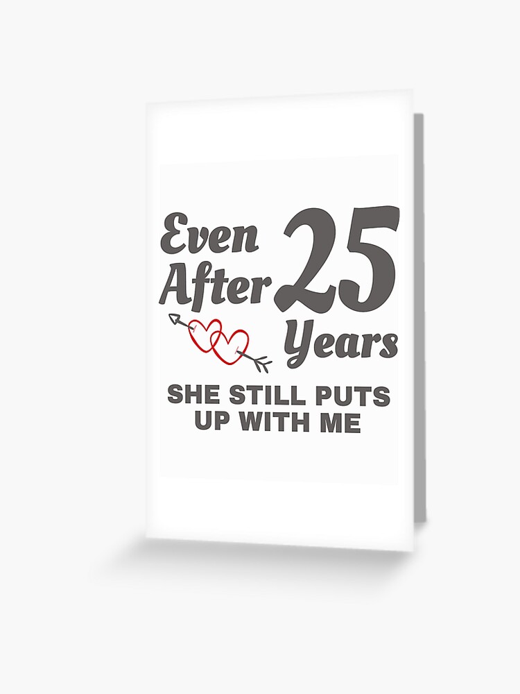 Personalized 25th Anniversary Gift for Husband & Wife, Custom 25 or ANY YEAR  Wedding Anniversary PRINT, 25th Silver Anniversary Party Sign - Etsy