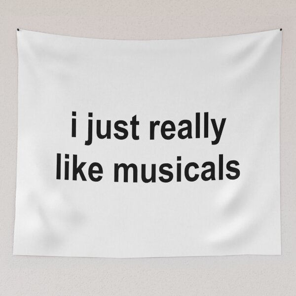 Item preview, Musicals, I Just Really Like Musicals designed and sold by hollanov98.