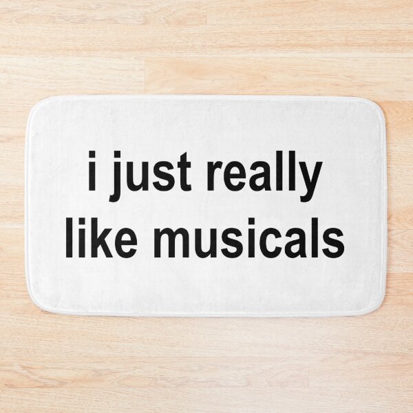 Item preview, Musicals, I Just Really Like Musicals designed and sold by hollanov98.