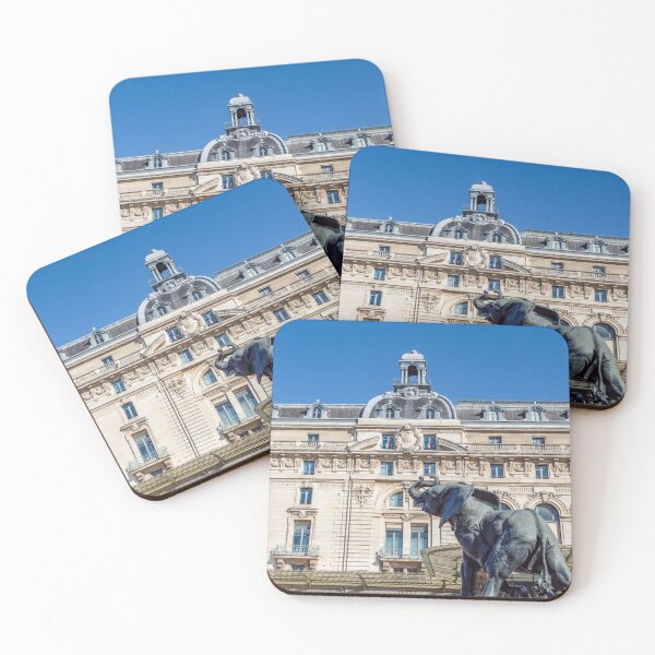 Item preview, Elephant statue outside museum d'Orsay in Paris designed and sold by Ulysse Pixel.