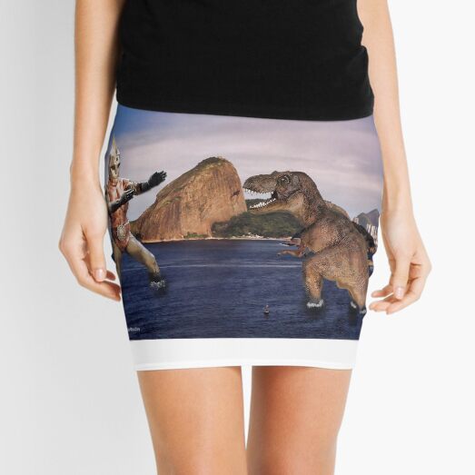 Spectreman in Rio de Janeiro Mini Skirt