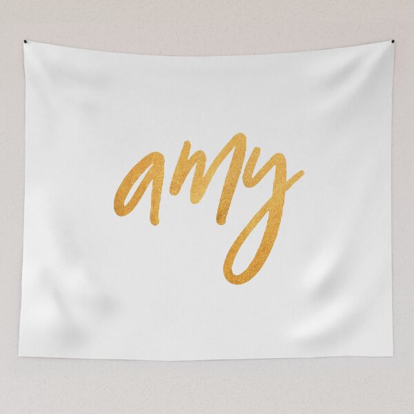 Item preview, Amy, gold foil name monogram designed and sold by hollanov98.