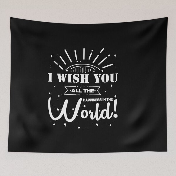 Item preview, Happiness and joy wishes trendy saying T-shirt designed and sold by Peter Azeez.